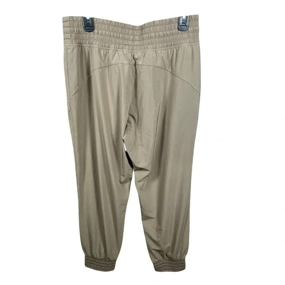 Athleta Camden Jogger 12 Khaki Casual Travel Airport Fit Comfy Active Lounge - Picture 3 of 11